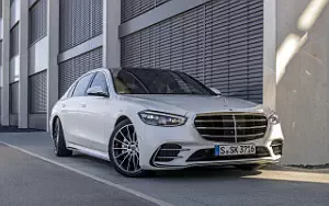 Обои автомобили Mercedes-Benz S 500 4MATIC AMG Line - 2020