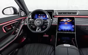 Обои автомобили Mercedes-AMG S 63 E Performance (Selenite Grey Magno) - 2023