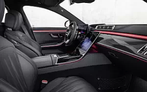 Обои автомобили Mercedes-AMG S 63 E Performance (Selenite Grey Magno) - 2023