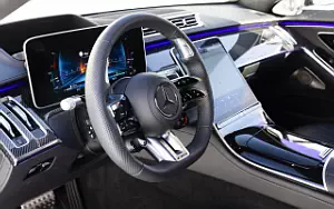 Обои автомобили Mercedes-AMG S 63 E Performance (Selenite Grey Magno) - 2023