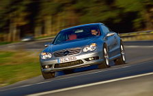 Обои автомобили Mercedes-Benz SL55 AMG - 2001