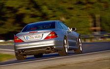 Обои автомобили Mercedes-Benz SL55 AMG - 2001