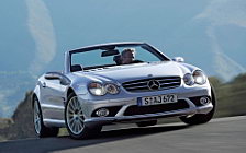 Обои автомобили Mercedes-Benz SL55 AMG - 2006