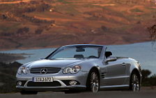 Обои автомобили Mercedes-Benz SL55 AMG - 2006