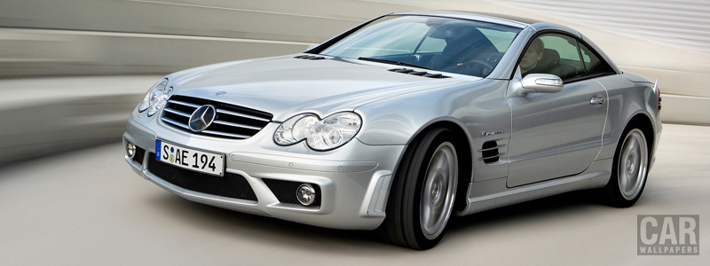 Обои автомобили Mercedes-Benz SL55 AMG - 2007 - Car wallpapers