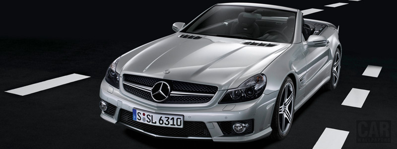 Обои автомобили Mercedes-Benz SL63 AMG - 2008 - Car wallpapers