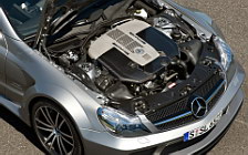 Обои автомобили Mercedes-Benz SL65 AMG Black Series - 2008