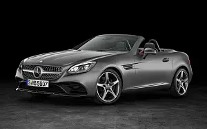 Обои автомобили Mercedes-Benz SLC 300 AMG Line - 2016