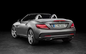 Обои автомобили Mercedes-Benz SLC 300 AMG Line - 2016