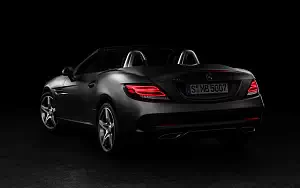 Обои автомобили Mercedes-Benz SLC 300 AMG Line - 2016