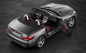 Обои автомобили Mercedes-Benz SLC 300 AMG Line - 2016