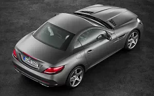 Обои автомобили Mercedes-Benz SLC 300 AMG Line - 2016