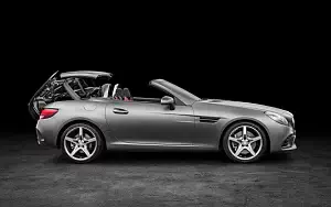 Обои автомобили Mercedes-Benz SLC 300 AMG Line - 2016