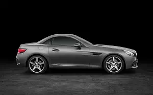 Обои автомобили Mercedes-Benz SLC 300 AMG Line - 2016