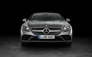 Обои автомобили Mercedes-Benz SLC 300 AMG Line - 2016