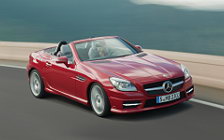 Обои автомобили Mercedes-Benz SLK350 AMG Sports Package - 2011