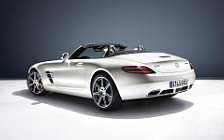 Обои автомобили Mercedes-Benz SLS AMG Roadster - 2011