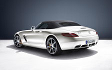 Обои автомобили Mercedes-Benz SLS AMG Roadster - 2011