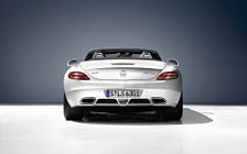 Обои автомобили Mercedes-Benz SLS AMG Roadster - 2011