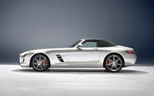 Обои автомобили Mercedes-Benz SLS AMG Roadster - 2011