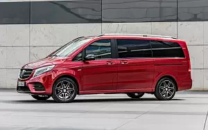   Mercedes-Benz V-class Designo Hyacinth Red Metallic - 2017