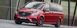 Mercedes-Benz V-class Designo Hyacinth Red Metallic - 2017