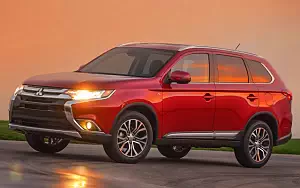 Обои автомобили Mitsubishi Outlander GT US-spec - 2015