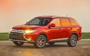 Обои автомобили Mitsubishi Outlander GT US-spec - 2015