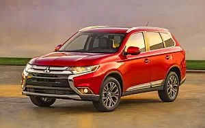 Обои автомобили Mitsubishi Outlander GT US-spec - 2015