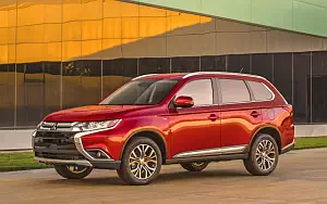 Обои автомобили Mitsubishi Outlander GT US-spec - 2015