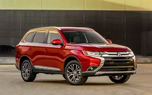 Обои автомобили Mitsubishi Outlander GT US-spec - 2015