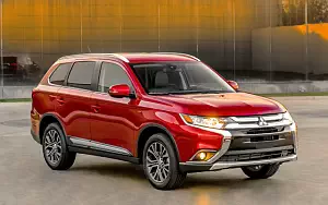 Обои автомобили Mitsubishi Outlander GT US-spec - 2015