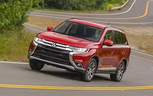 Обои автомобили Mitsubishi Outlander SEL US-spec - 2015