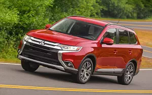 Обои автомобили Mitsubishi Outlander SEL US-spec - 2015
