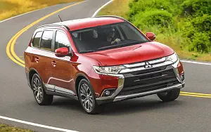 Обои автомобили Mitsubishi Outlander SEL US-spec - 2015