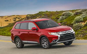 Обои автомобили Mitsubishi Outlander SEL US-spec - 2015