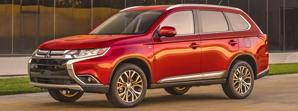 Обои автомобили Mitsubishi Outlander GT US-spec - 2015 - Car wallpapers