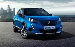 Обои автомобили Peugeot e-2008 GT - 2019