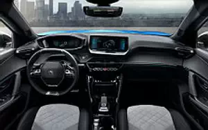 Обои автомобили Peugeot e-2008 GT - 2019
