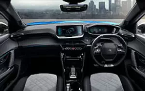 Обои автомобили Peugeot e-2008 GT - 2019