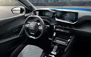 Обои автомобили Peugeot e-2008 GT - 2019