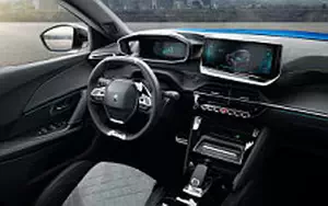 Обои автомобили Peugeot e-2008 GT - 2019