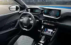 Обои автомобили Peugeot e-2008 GT - 2019