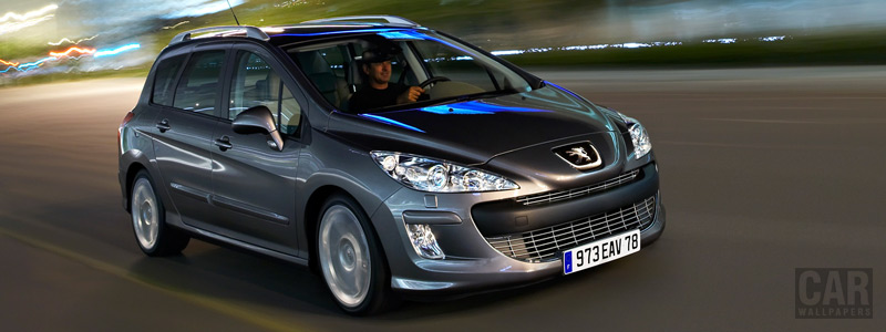 Обои автомобили - Peugeot 308 SW - Car wallpapers
