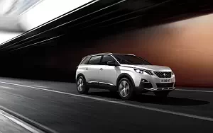 Обои автомобили Peugeot 5008 GT Line - 2016