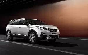 Обои автомобили Peugeot 5008 GT Line - 2016