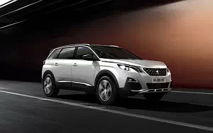 Обои автомобили Peugeot 5008 GT Line - 2016