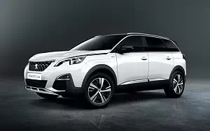 Обои автомобили Peugeot 5008 GT Line - 2016