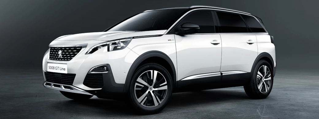 Обои автомобили Peugeot 5008 GT Line - 2016 - Car wallpapers