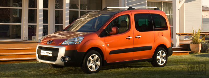 Обои автомобили Peugeot Partner Tepee - 2008 - Car wallpapers